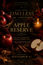 Apple Reserve 8 oz | Refillable Concrete Candle | Wooden Wick
