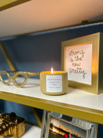 Create Your Own Custom Concrete Candle | Personalized Luxury Soy Candle | Refillable Modern Home Decor