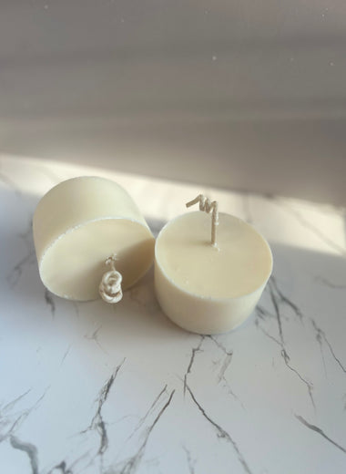 Candle Refill – 8oz Soy Wax Insert for Refillable Concrete Candles | Eco-Friendly Zero-Waste Luxury