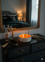 32 oz Concrete Bowl Candle | Luxury Statement Home Decor | Long Lasting Luxury 3-Wick Candle (170+ Hour Burn)