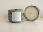 Cuban Cigar – Tobacco & Wood Soy Candle in Reusable Concrete Vessel | Smoky Luxury Home Fragrance